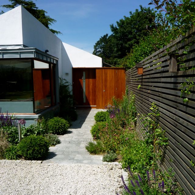 Kilkenny limestone paving, Stillorgan, Co Dublin