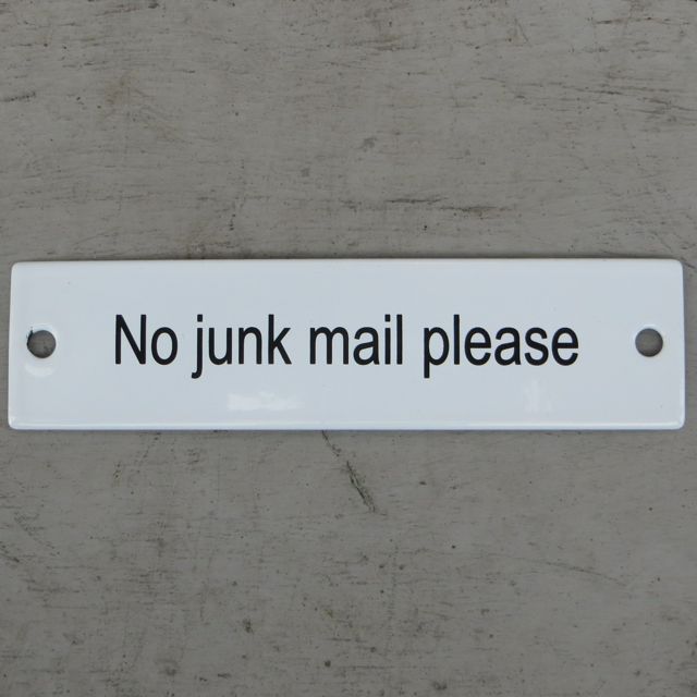 No junk mail please.jpg